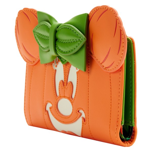 PORTEFEUILLE MINNIE CITROUILLE  - DISNEY LOUNGEFLY