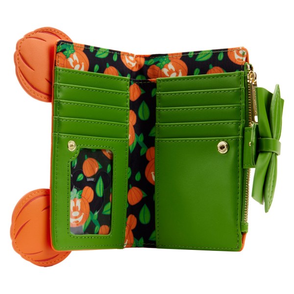 PORTEFEUILLE MINNIE CITROUILLE  - DISNEY LOUNGEFLY