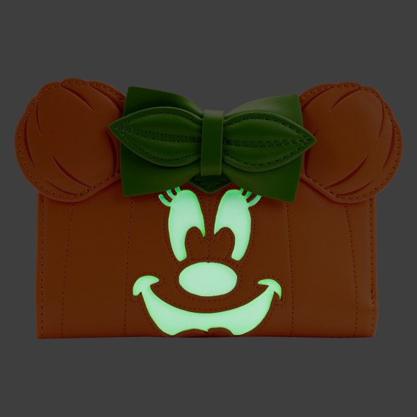 PORTEFEUILLE MINNIE CITROUILLE  - DISNEY LOUNGEFLY