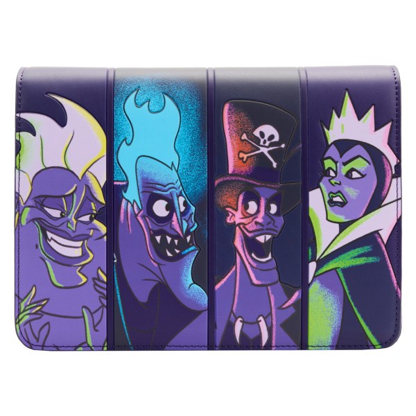 SAC À BANDOULIÈRE VILAINS ( BRILLE DANS LE NOIR ) - DISNEY LOUNGEFLY