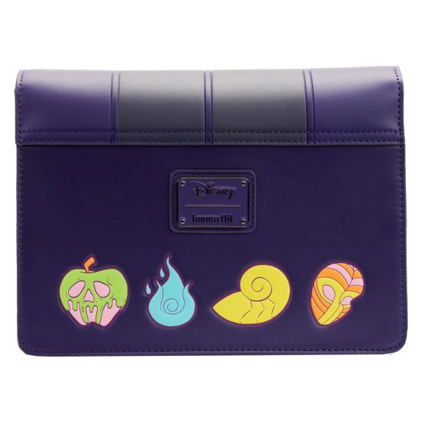 SAC À BANDOULIÈRE VILAINS ( BRILLE DANS LE NOIR ) - DISNEY LOUNGEFLY