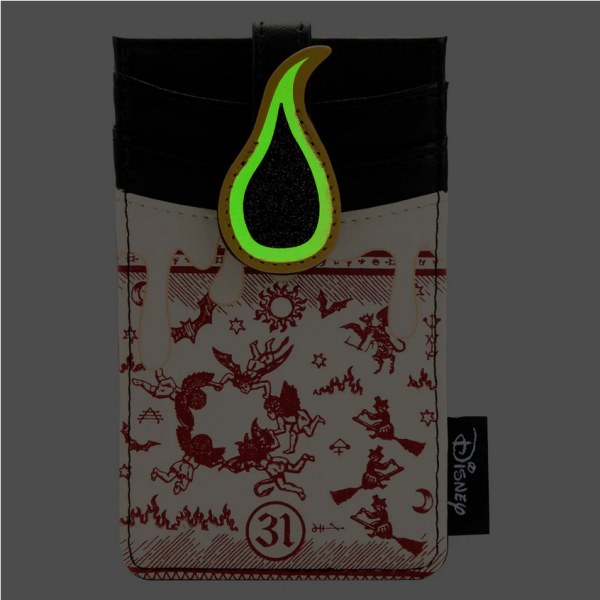 PORTE CARTE HOCUS POCUS (BRILLE DANS LE NOIR ) - DISNEY LOUNGEFLY