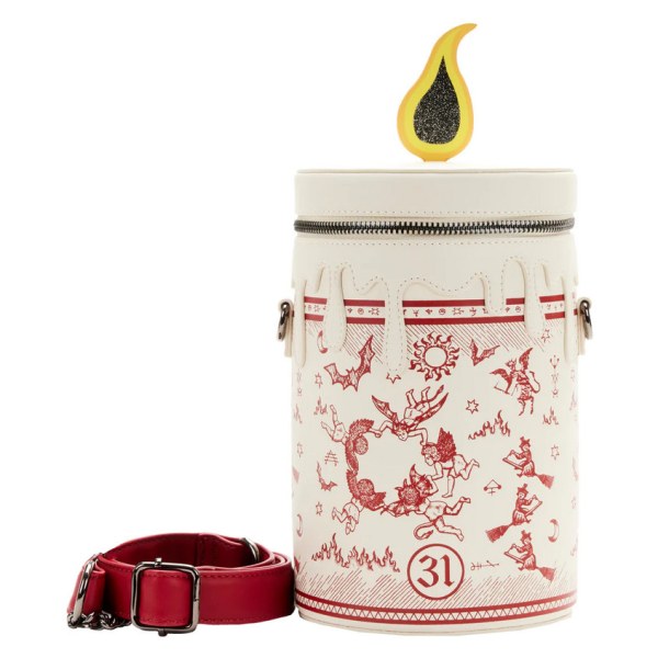 SAC À BANDOULIÈRE HOCUS POCUS FLAMME NOIR ( BRILLE DANS LE NOIR ) - DISNEY LOUNGEFLY