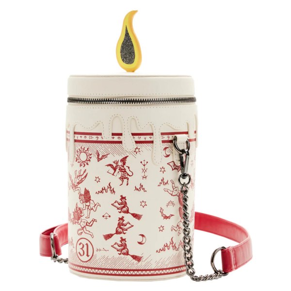 SAC À BANDOULIÈRE HOCUS POCUS FLAMME NOIR ( BRILLE DANS LE NOIR ) - DISNEY LOUNGEFLY