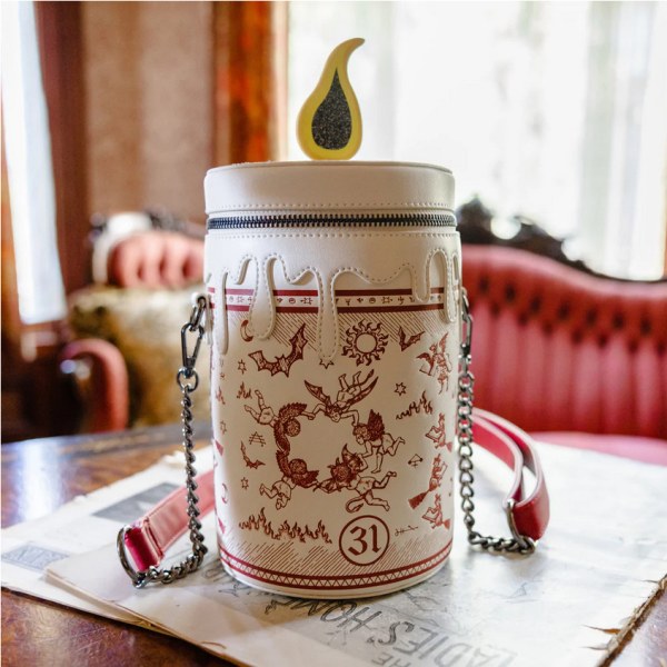 SAC À BANDOULIÈRE HOCUS POCUS FLAMME NOIR ( BRILLE DANS LE NOIR ) - DISNEY LOUNGEFLY