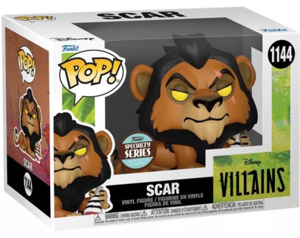 FUNKO POP! 1144 - DISNEY LE ROI LION - SCAR - SPECIALITY SERIES