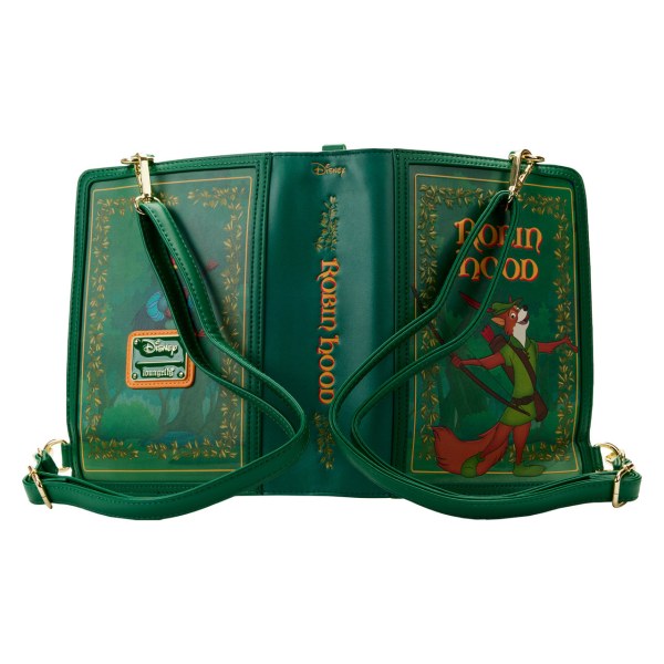 SAC À BANDOULIÈRE ROBIN DES BOIS CLASSIC BOOK CONVERTIBLE - DISNEY LOUNGEFLY