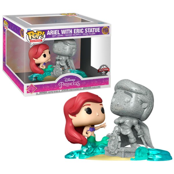 FUNKO POP! 1169 SPECIAL EDITION - DISNEY LA PETITE SIRÈNE - ARIEL AVEC LA STATUE D'ERIC