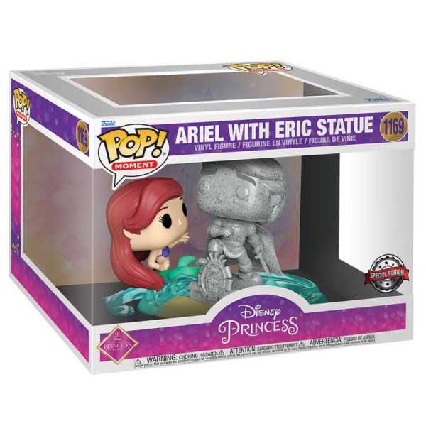 FUNKO POP! 1169 SPECIAL EDITION - DISNEY LA PETITE SIRÈNE - ARIEL AVEC LA STATUE D'ERIC
