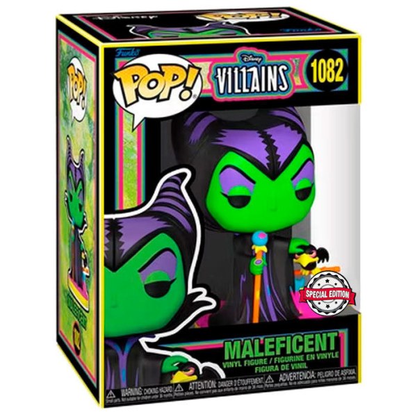 FUNKO POP! 1082 - MALEFIQUE BLACK LIGHT - LA BELLE AU BOIS DORMANT - EDITION SPECIAL