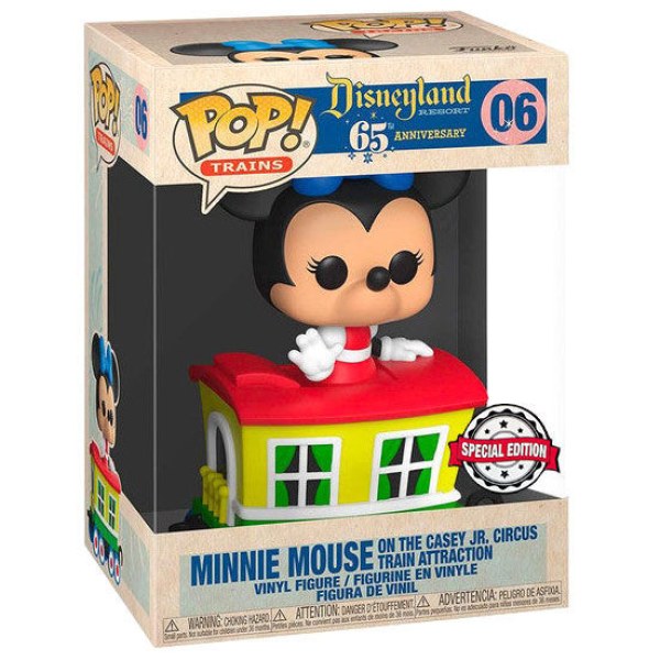 FUNKO POP! 06 - MINNIE DANS UN TRAIN - EDITION SPECIAL