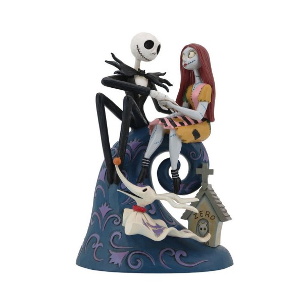 MR JACK SALLY & ZERO SUR LA COLLINE - L'ETRANGE NOËL DE MR JACK - DISNEY TRADITIONS