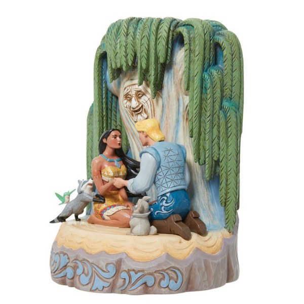 CARVED BY HEART POCAHONTAS - DISNEY TRADITIONS