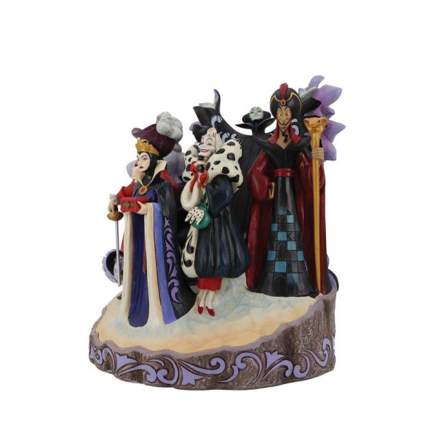 CARVED BY HEART VILAINS - DISNEY TRADITIONS