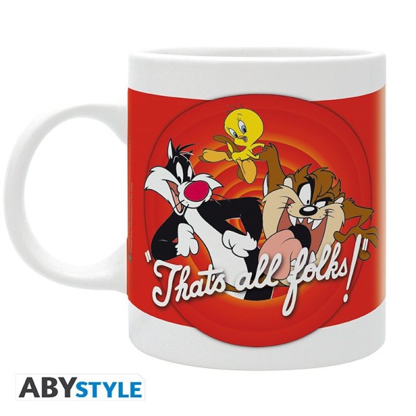 MUG C'EST FINI LES AMIS - LOONEY TUNES
