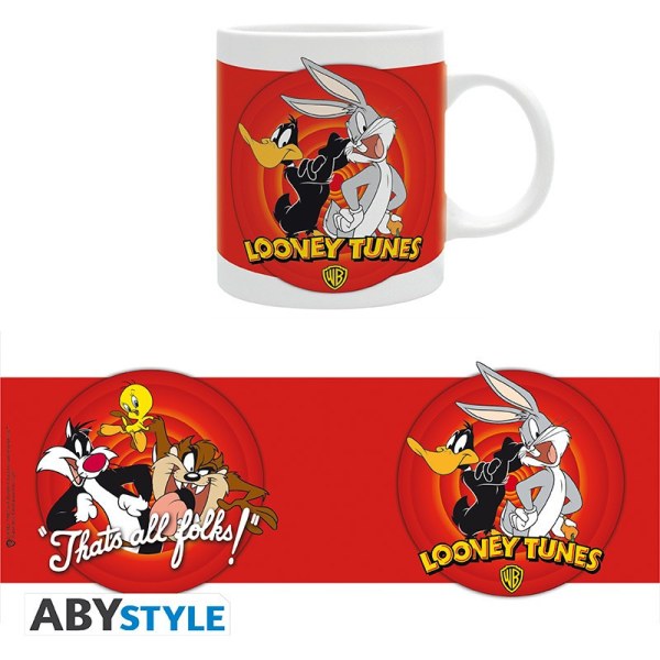 MUG C'EST FINI LES AMIS - LOONEY TUNES