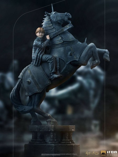 RON WEASLEY À L'ÉCHIQUIER MAGIQUE ART SCALE - HARRY POTTER