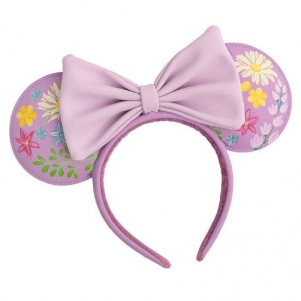 SERRE-TÊTE MINNIE FLEURS BRODEES- DISNEY LOUNGEFLY