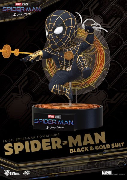 EGG ATTACK SPIDER-MAN NO WAY HOME - SPIDER-MAN BLACK & GOLD SUIT