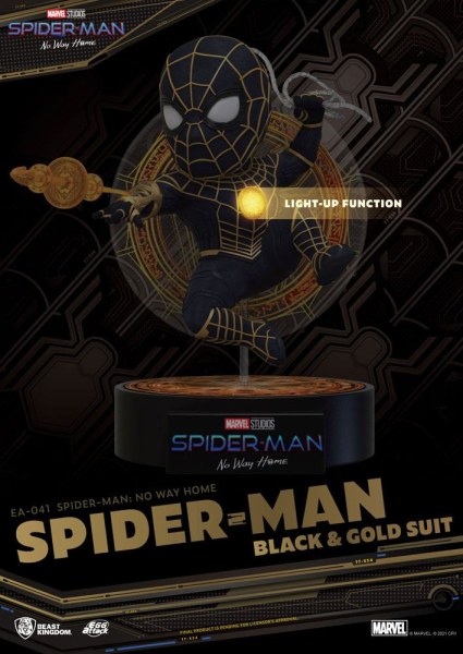 EGG ATTACK SPIDER-MAN NO WAY HOME - SPIDER-MAN BLACK & GOLD SUIT
