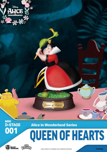LA REINE DE COEUR - MINI  DISNEY D-STAGE