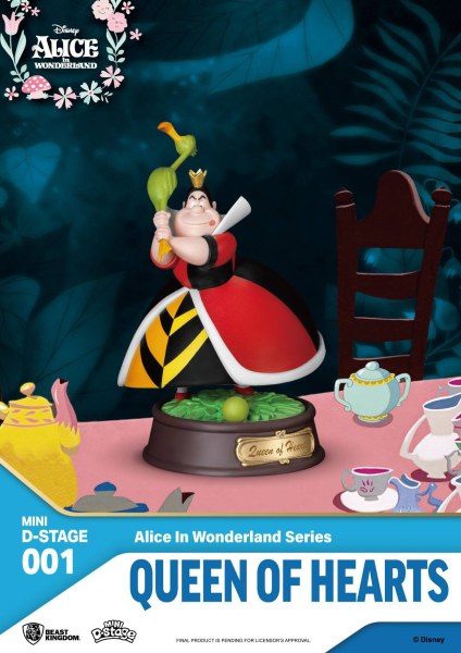 LA REINE DE COEUR - MINI  DISNEY D-STAGE