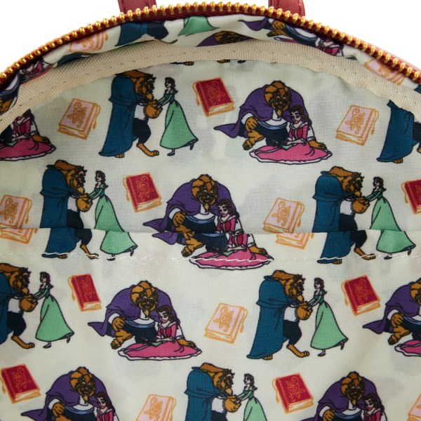 MINI SAC À DOS LA BELLE ET LA BÊTE LIBRARY SCENE - DISNEY LOUNGEFLY