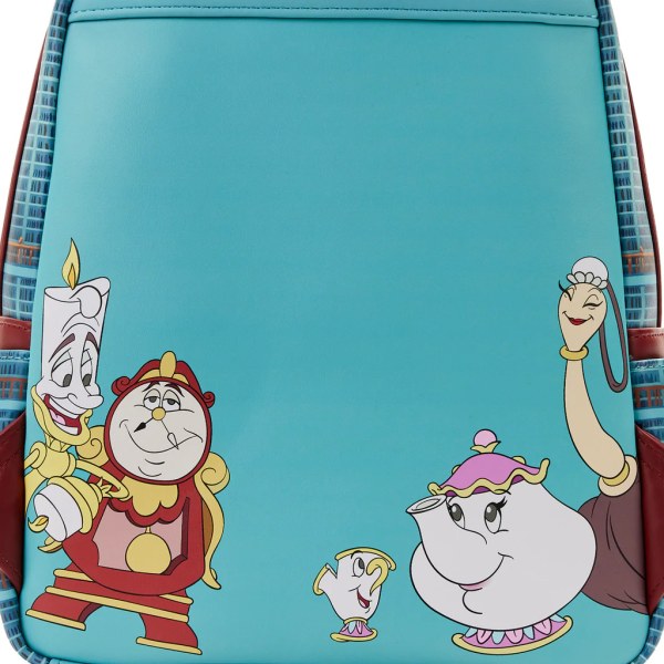 MINI SAC À DOS LA BELLE ET LA BÊTE LIBRARY SCENE - DISNEY LOUNGEFLY