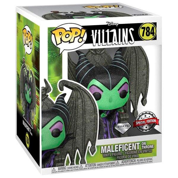 FUNKO POP! 784 - DISNEY LA BELLE AU BOIS DORMANT - MALÉFIQUE SUR SON TRÔNE DIAMOND VERSION