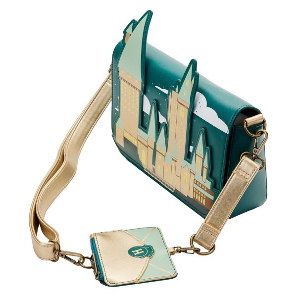 SAC BANDOULIÈRE GOLDEN POUDLARD - HARRY POTTER LOUNGEFLY