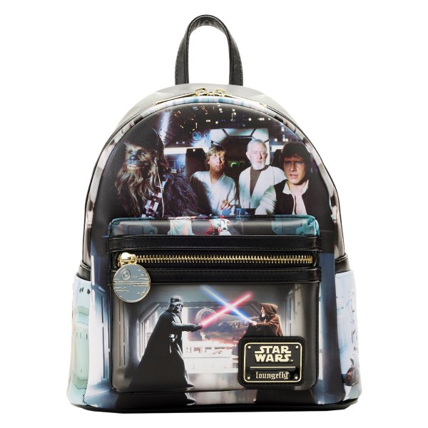 MINI SAC A DOS A NEW HOPE FINAL FRAMES - STAR WARS LOUNGEFLY