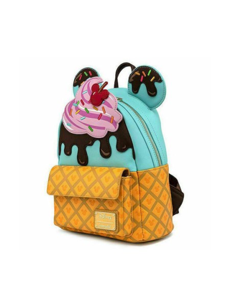MINI SAC À DOS DISNEY MICKEY ET MINNIE SWEETS GLACE - DISNEY LOUNGEFLY