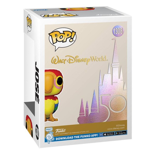 FUNKO POP! 1308 - JOSE - 50EME ANNIVERSAIRE DISNEY WORLD