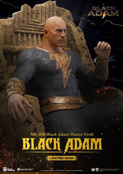 BLACK ADAM -  MARVEL MASTERCRAFT