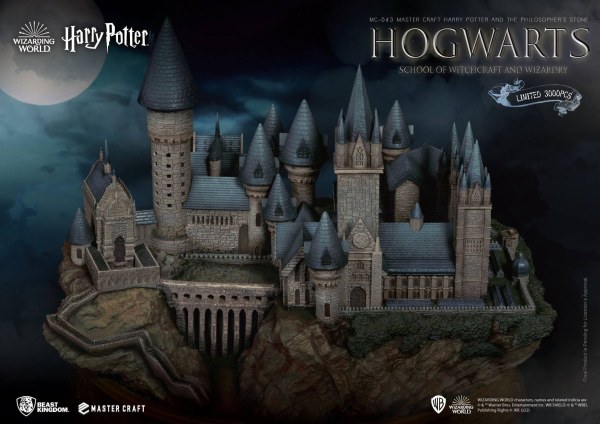 École de sorcellerie de POUDLARD 32 cm ÉDITION LIMITÉE - HARRY POTTER MASTERCRAFT