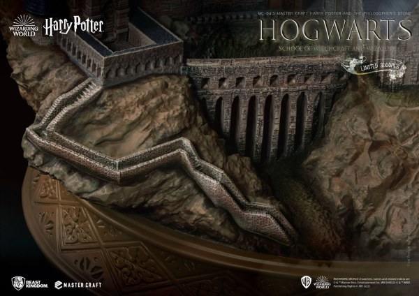 École de sorcellerie de POUDLARD 32 cm ÉDITION LIMITÉE - HARRY POTTER MASTERCRAFT