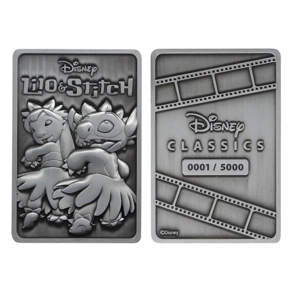 LINGOT DE COLLECTION LILO & STITCH - EDITION LIMITÉE