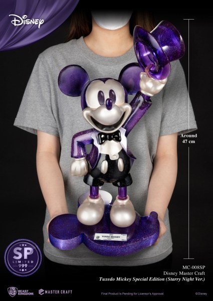 TUXEDO MICKEY STARRY NIGHT SPECIAL EDITION - DISNEY MASTERCRAFT