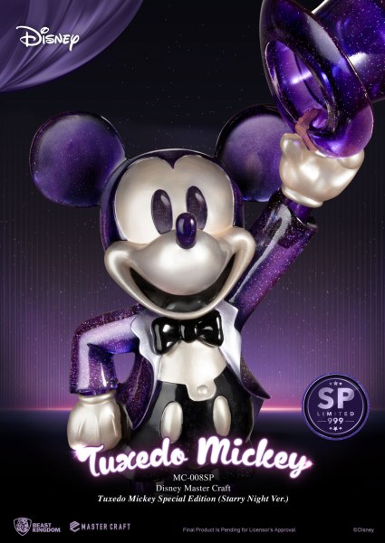 TUXEDO MICKEY STARRY NIGHT SPECIAL EDITION - DISNEY MASTERCRAFT