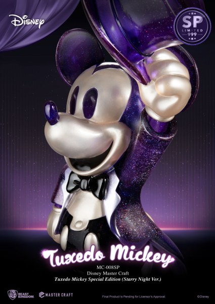 TUXEDO MICKEY STARRY NIGHT SPECIAL EDITION - DISNEY MASTERCRAFT