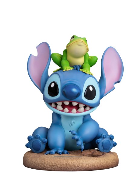 STITCH AVEC LA GRENOUILLE - DISNEY MASTERCRAFT 100 YEARS OF WONDERS