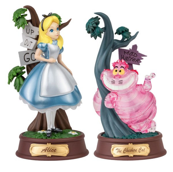 PACK 2 FIGURINES ALICE AUX PAYS DES MERVEILLES CANDY COLOR SPECIAL EDITION - MINI DISNEY D-STAGE