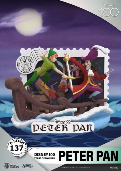 DIORAMA PETER PAN - DISNEY 100TH ANNIVERSAIRE D-STAGE