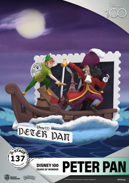 DIORAMA PETER PAN - DISNEY 100TH ANNIVERSAIRE D-STAGE