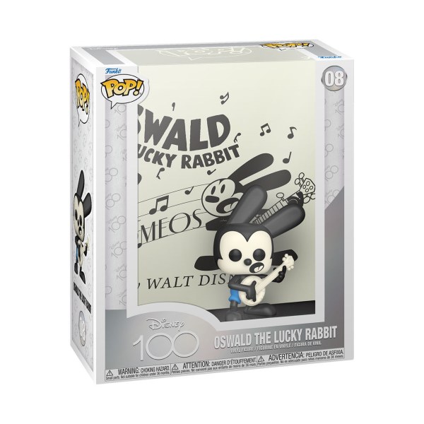 FUNKO POP! 08 - OSWALD ART COVER DISNEY'S 100TH