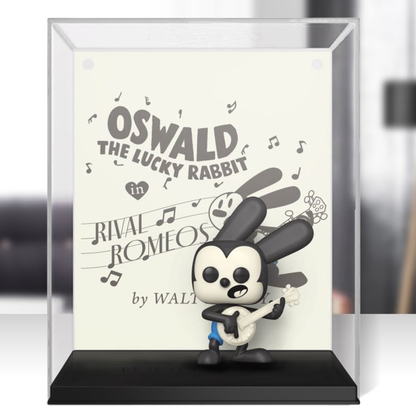 FUNKO POP! 08 - OSWALD ART COVER DISNEY'S 100TH