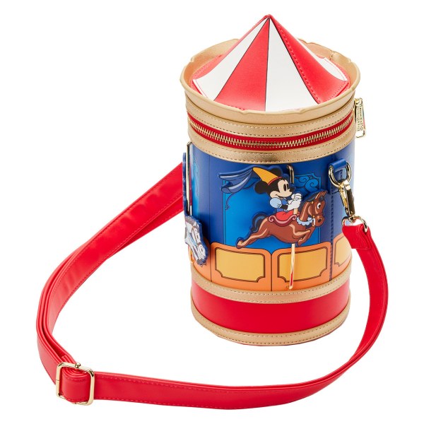 SAC À BANDOULIÈRE MICKEY & MINNIE BRAVE LITTLE TAILORS CAROUSEL - DISNEY LOUNGEFLY