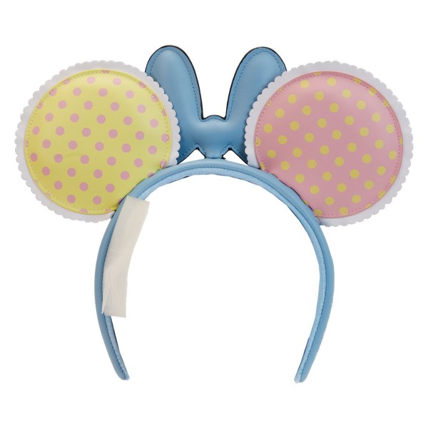 SERRE-TÊTE MINNIE PASTEL COLOR BLOCK DOTS - DISNEY LOUNGEFLY