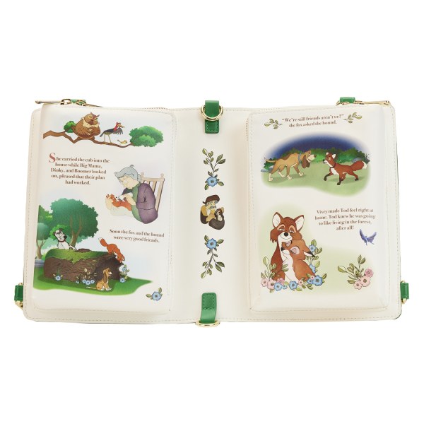 SAC À BANDOULIÈRE ROX & ROUKY CLASSIC BOOK - DISNEY LOUNGEFLY
