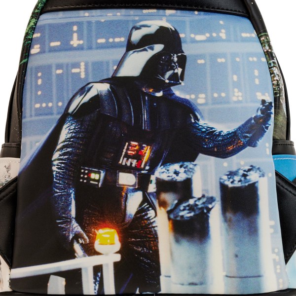 MINI SAC A DOS L'EMPIRE CONTRE ATTAQUE FINAL FRAMES - STAR WARS LOUNGEFLY